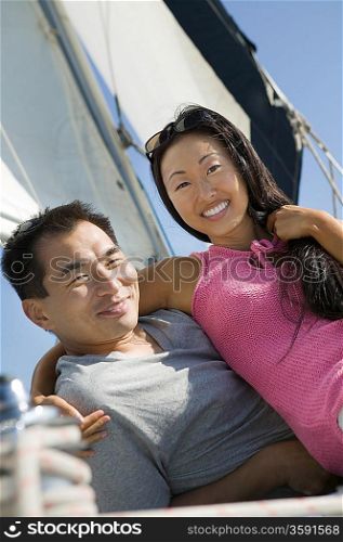 Couple on Sailboat