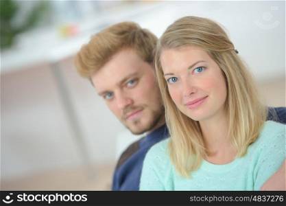 couple posing for photo