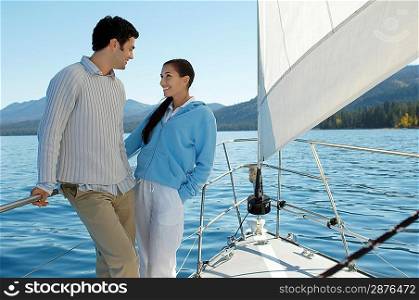 Couple Sailing Together