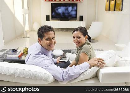 Couple Watching TV