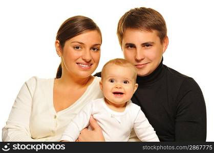 Couple with new born baby
