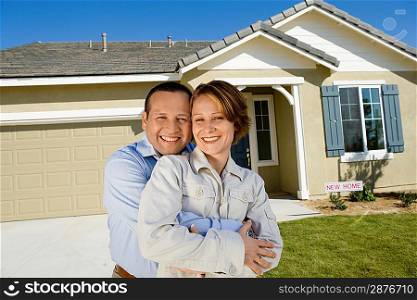 Couple with New House