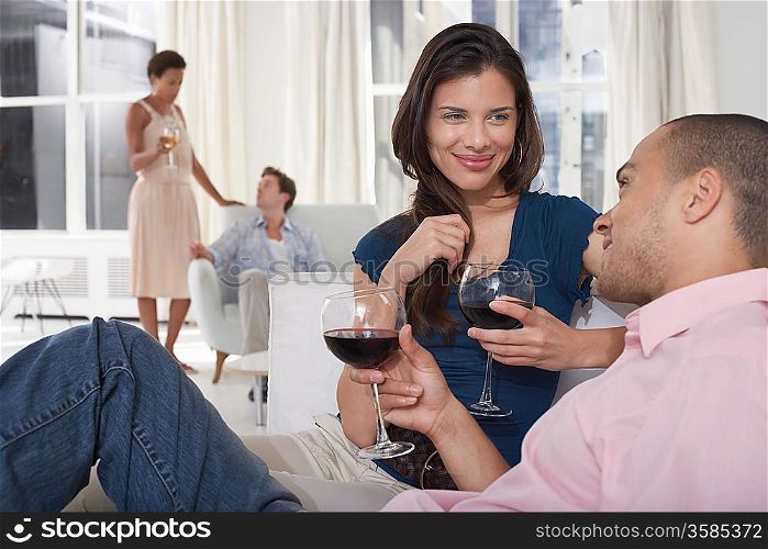 Couples at a Party
