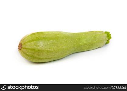 Courgette/zucchini. Isolated on a white background