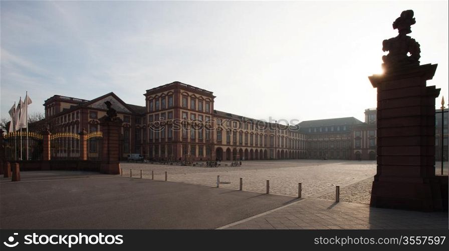 Courtyard of Mannheim Palace / Mannheim University, Germany