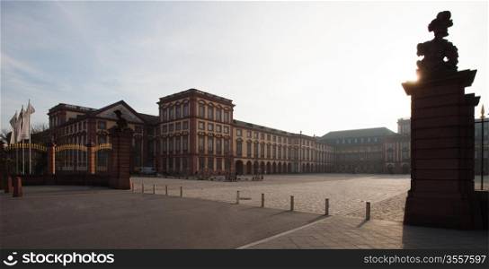 Courtyard of Mannheim Palace / Mannheim University, Germany