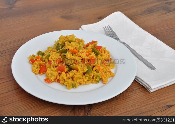 Couscous dish