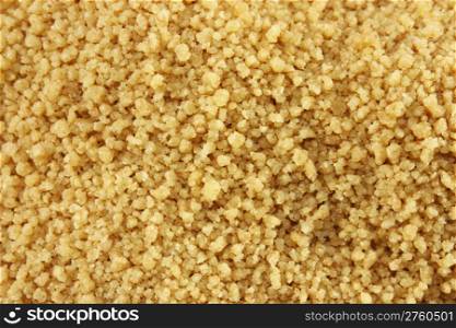 Couscous grain to be used as a background
