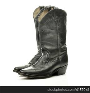 cowboy black boots