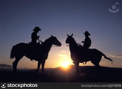 Cowboys Riding the Range