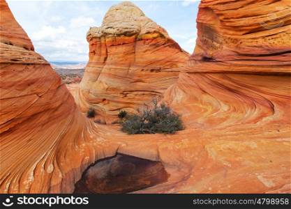 Coyote Buttes of the Vermillion Cliffs Wilderness Area, Utah and Arizona