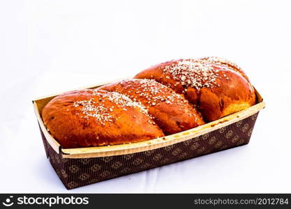 Cozonac, Kozunak or babka is a type of sweet leavened bread, traditional to Romania and Bulgaria