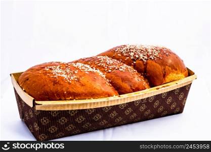 Cozonac, Kozunak or babka is a type of sweet leavened bread, traditional to Romania and Bulgaria