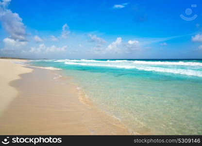 Cozumel island San Martin beach in Riviera Maya of Mayan Mexico