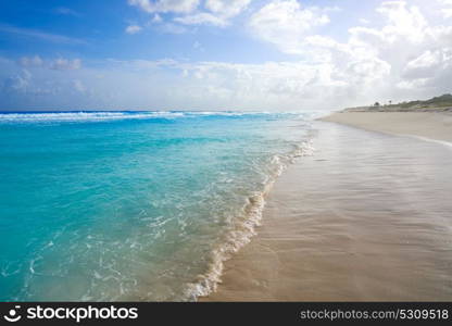 Cozumel island San Martin beach in Riviera Maya of Mayan Mexico