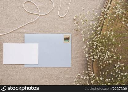 cozy composition envelope paper