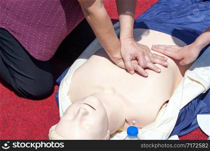 CPR - Cardiopulmonary resuscitation and first aid class