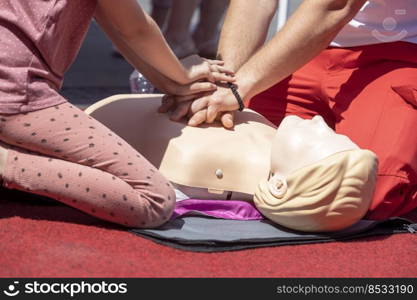 CPR - Cardiopulmonary resuscitation and first aid training