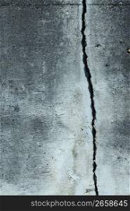 Crack of concrete