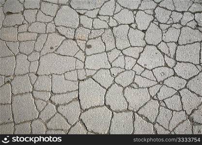 cracked asphalt texture