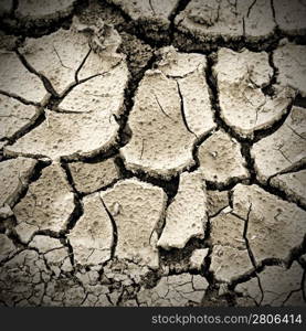 cracked soil abstract background