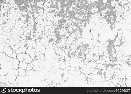 Cracked weathered paint background . Old cracked paint background. Grunge black and white texture template for overlay artwork.