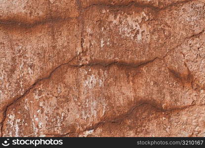 Cracks on the surface of a wall