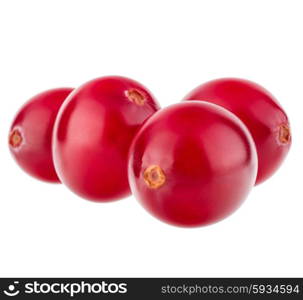 cranberry isolated on white background cutout