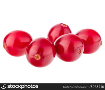 cranberry isolated on white background cutout