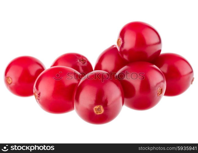 cranberry isolated on white background cutout