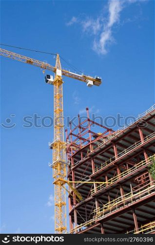 Cranes and building construction