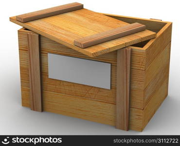 Crate. 3d