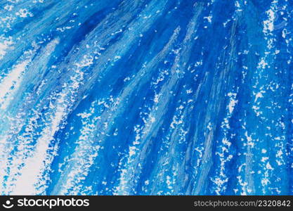 crayons blue frame texture background close up shot
