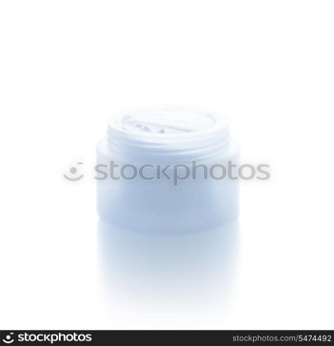 Cream For Skin Care Isolated On A White Background