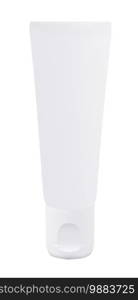 cream tube isolated on white background. cream tube