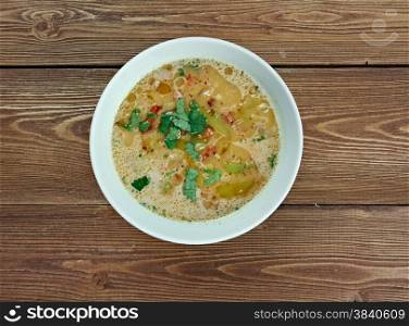 Creamy Chicken Tortilla Soup.Cooking Classy