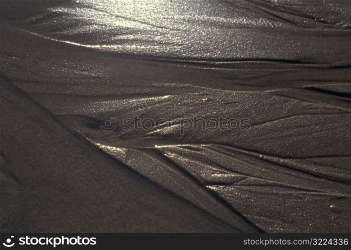 Creases In Wet Sand