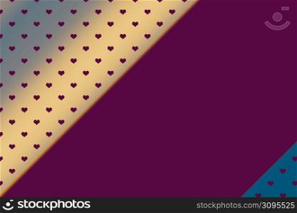 Creative abstract heart pattern background texture