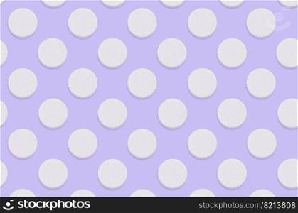 Creative art made with cookies pattern on pastel lilac background. Minimalism flat lay top view. Creative art made with cookies pattern on pastel lilac background