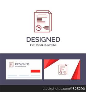 Creative Business Card and Logo template Page, Layout, Report, Presentation Vector Illustration