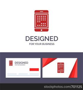 Creative Business Card and Logo template Phone, Computer, Device, Digital, Ipad, Mobile Vector Illustration