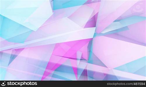 Creative Concept Abstract Background with Crystal Shapes Line. Creative Concept Background