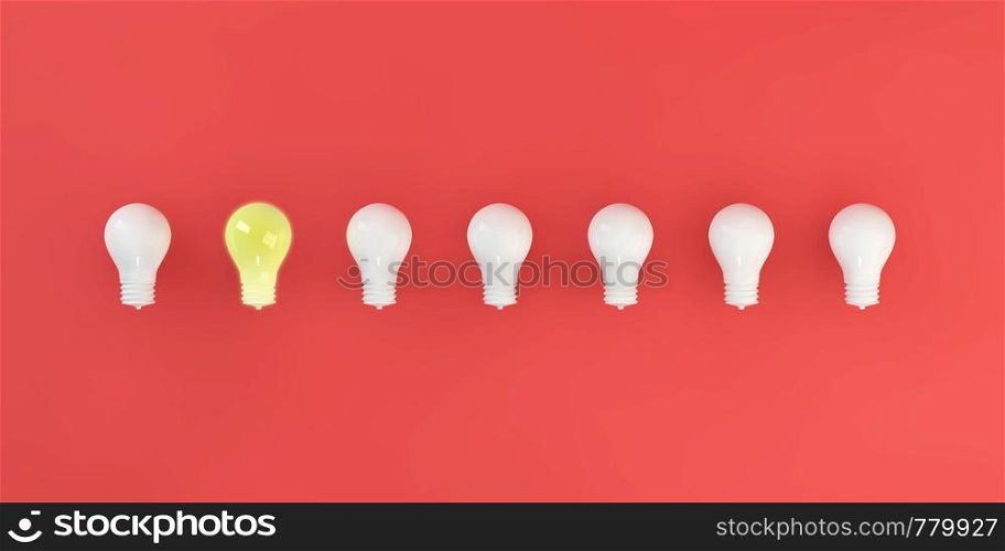 Creative Marketing with Glowing Bulb as a Strategy. Creative Marketing