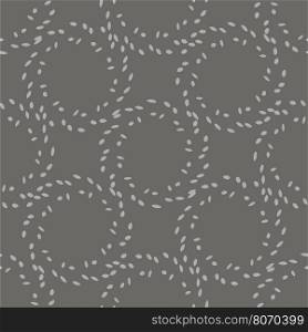 Creative Ornamental Seamless Grey Pattern. Creative Ornamental Seamless Grey Pattern. Geometric Decorative Background