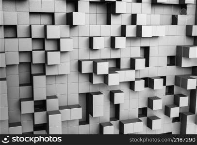 creative wallpaper with geometrical shapes