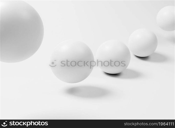 creative wallpaper with white spheres. High resolution photo. creative wallpaper with white spheres. High quality photo
