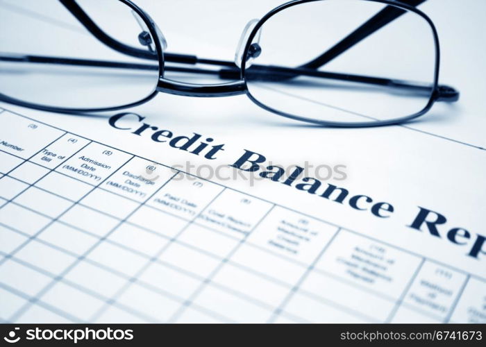 Credit balance report