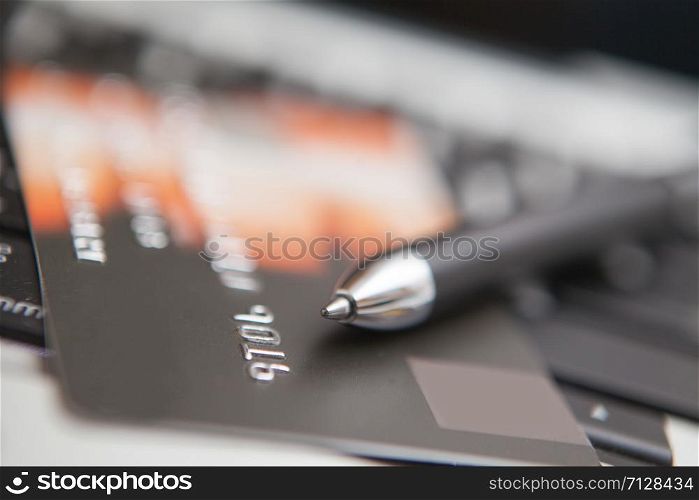 Credit card for shopping online