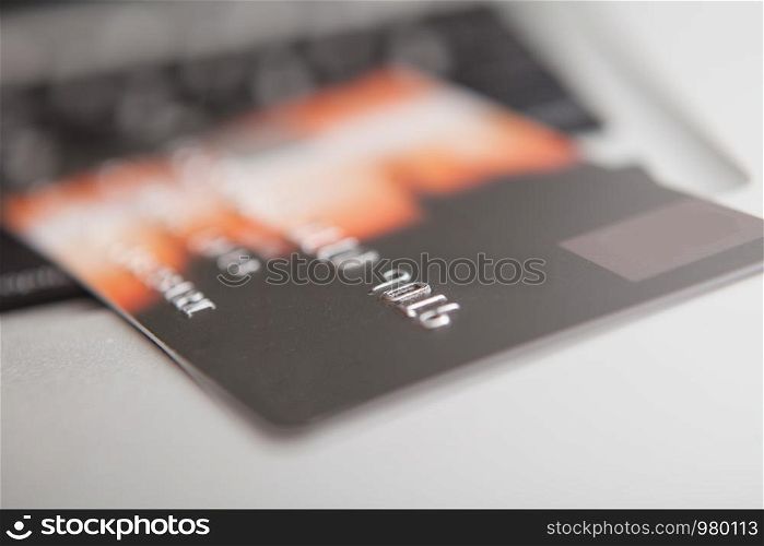 Credit card for shopping online