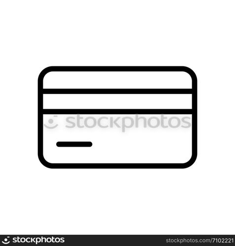 Credit card icon vector design template